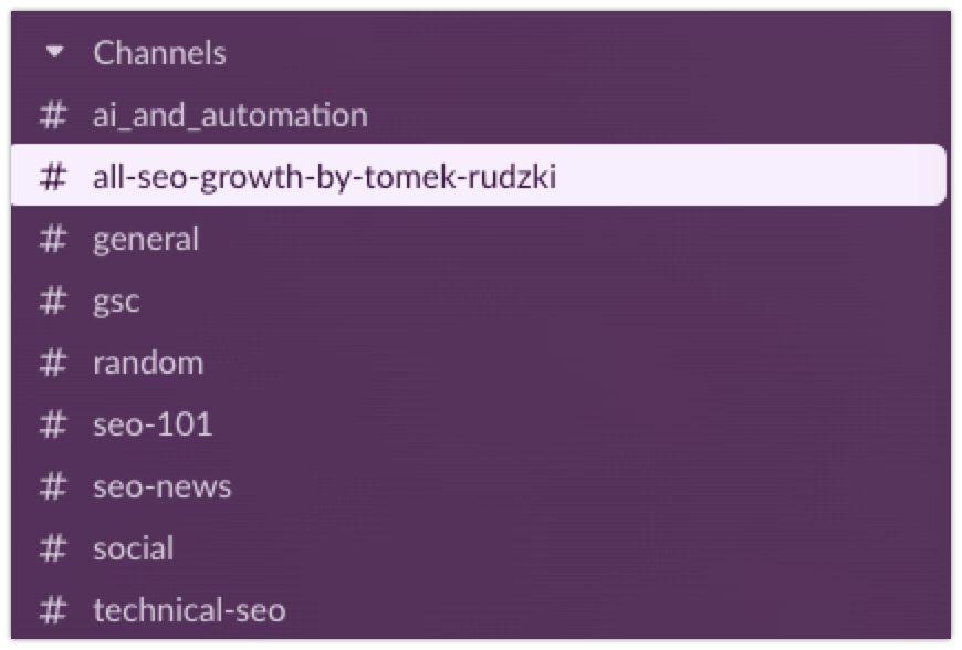 slack